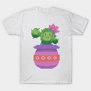 Cute Pixel Cactus T-Shirt
